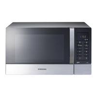 Samsung GE89M Owner's Instructions And Cooking Manual