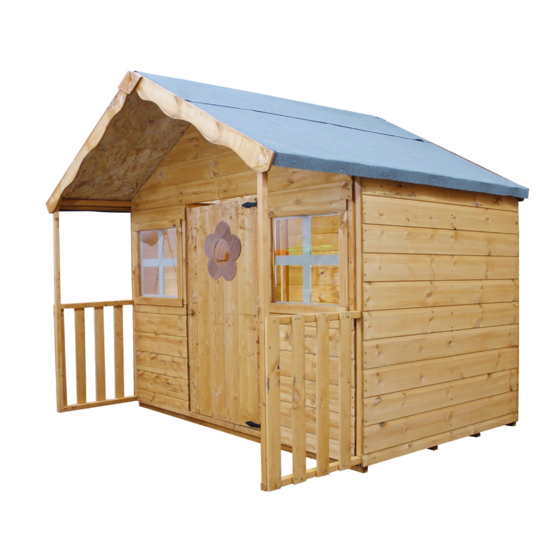Mercia Garden Products HONEYSUCKLE PLAYHOUSE General Instructions Manual