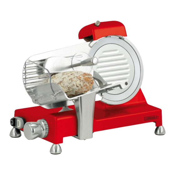 Casselin CTJ195B Meat Slicer Manuals