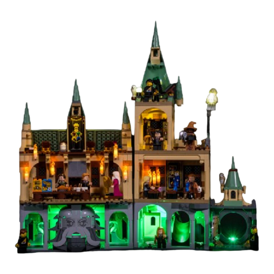 LIGHT MY BRICKS LEGO HOGWARTS CHAMBER OF SECRETS 76389 LIGHT KIT Manuals