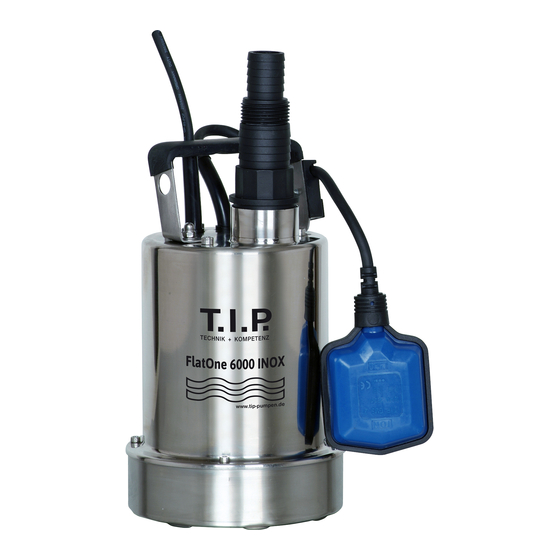 T.I.P. FlatOne 6000 INOX Translation Of Original Operating Instructions