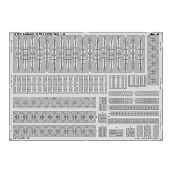 Eduard 48 1061 Assembly Instructions
