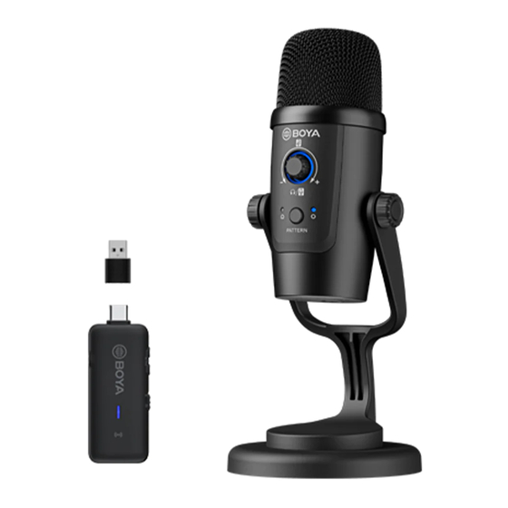 BOYA BYPM500W USER MANUAL Pdf Download ManualsLib