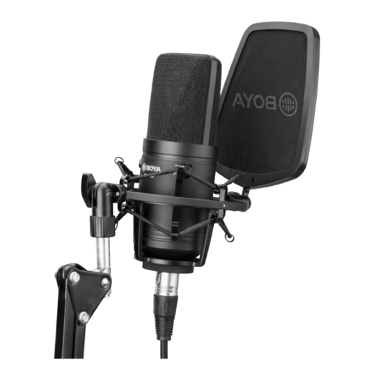 BOYA BYM800 USER MANUAL Pdf Download ManualsLib