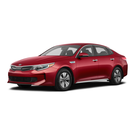 Kia OPTIMA HYBRID 2018 Features & Functions Manual