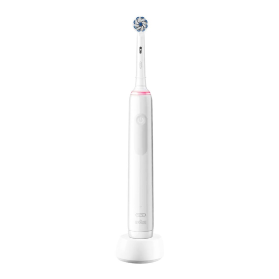 BRAUN ORAL-B D505 MANUAL Pdf Download | ManualsLib