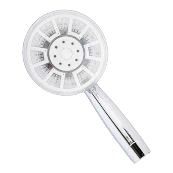 Livarno Home LED coloar change Shower Head