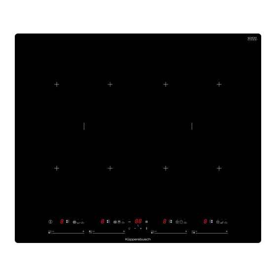 KUPPERSBUSCH KI6750.0SR INSTRUCTIONS FOR USE AND INSTALLATION Pdf