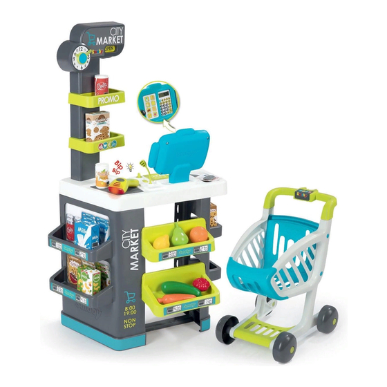 SMOBY SUPER MARKET ASSEMBLY INSTRUCTIONS MANUAL Pdf Download ManualsLib