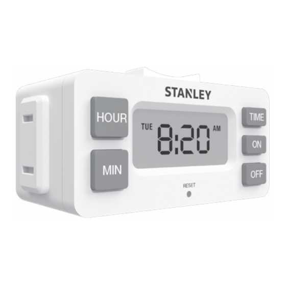 STANLEY TIMERMAX DIGISLIMS TM213 USER MANUAL Pdf Download ManualsLib