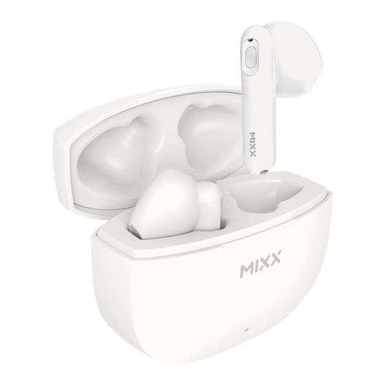 MIXX STREAMBUDS MICRO M2 MANUAL Pdf Download ManualsLib
