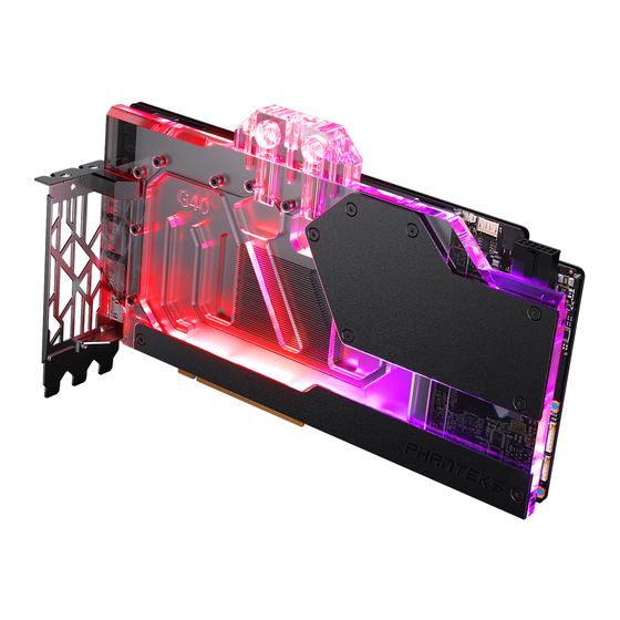 Phanteks GLACIER G40 MSI Installation Manual