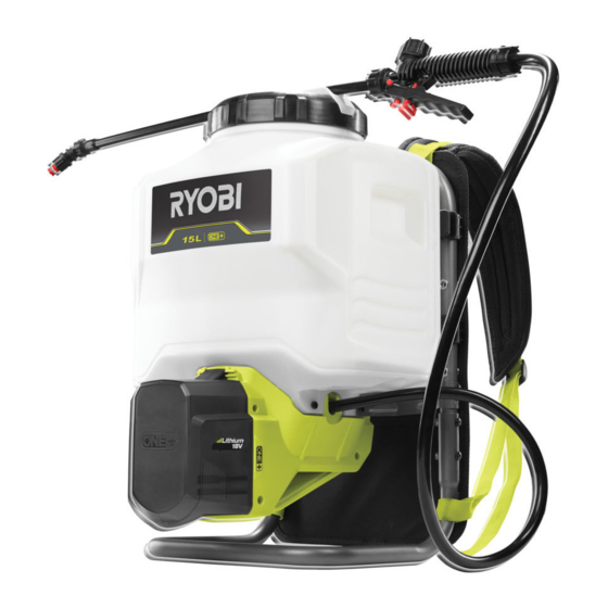 Ryobi RY18BPSA-0 Original Instructions Manual
