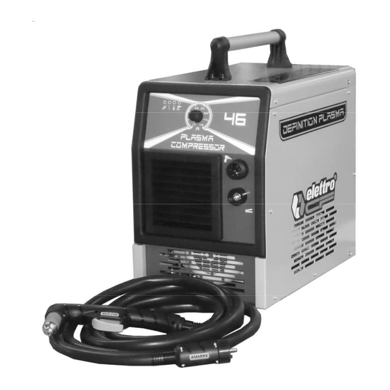 Elettro CF PLASMA 46 Instructions Manual