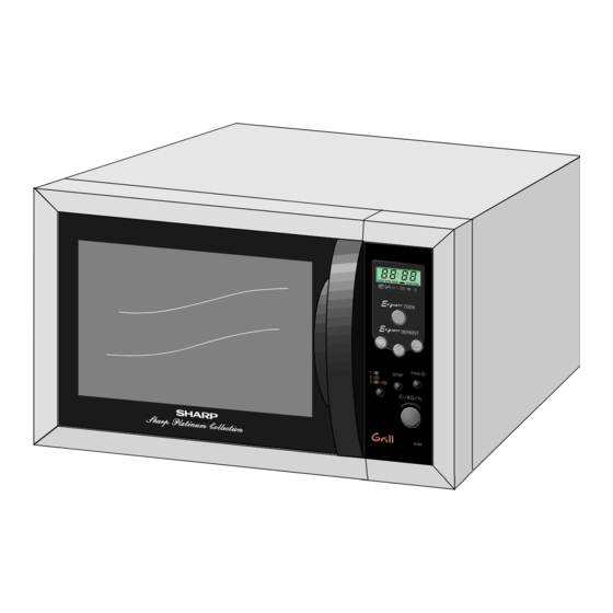 Sharp R-763IN Microwave Grill Manuals