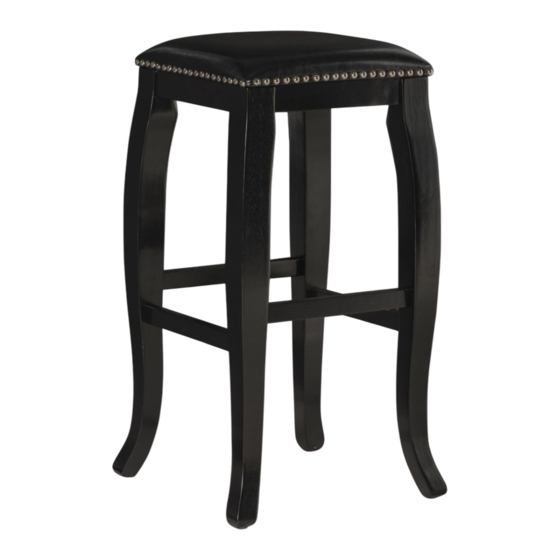 Linon 178205BLK01U Manual