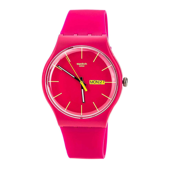 Swatch SYXZ104 Manual