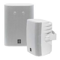 Yamaha AW570WH - Left / Right CH Speakers Owner's Manual