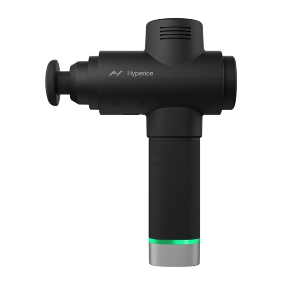 HYPERICE Hypervolt 2 Pro Operating Instructions Manual