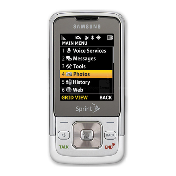 Samsung SPH-m330 User Manual