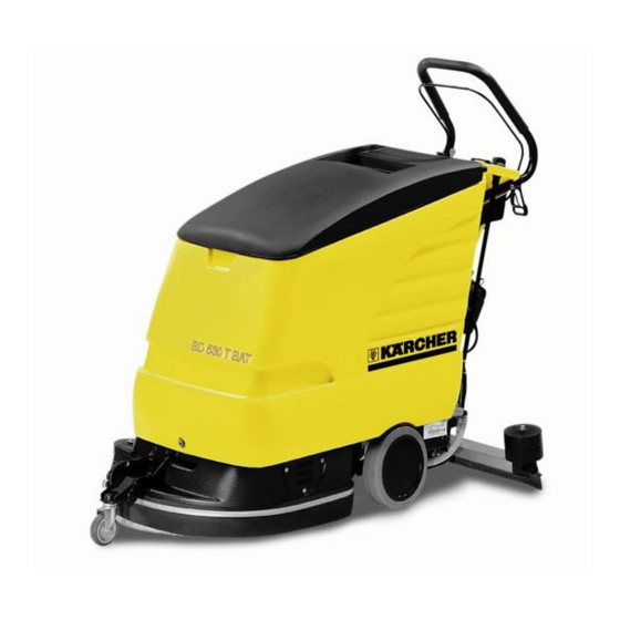 Tornado Karcher BD 530 BAT Operating Instructions Manual