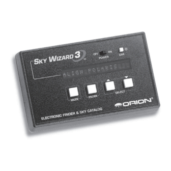 Orion Sky Wizard Model 3 Manuals