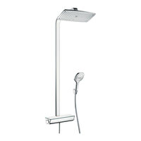 Hans Grohe Raindance Select Showerpipe 27112000 Instructions For Use/Assembly Instructions