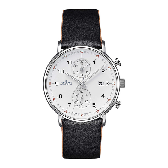 Junghans J645.85 Manual