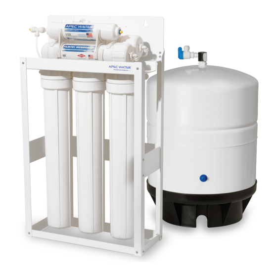Apec Water Ultimate Ro-Lite Commercial Series Installation Instructions & Owner's Manual