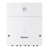 Buderus MP100 EMS plus Installation Instructions Manual