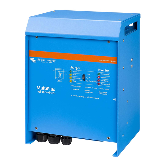 Victron Energy Quattro Quick Manual