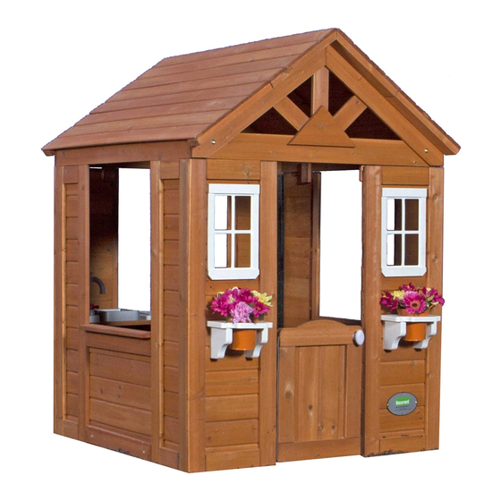 BACKYARD DISCOVERY TIMBERLAKE PLAYHOUSE 65314 OWNER'S MANUAL Pdf