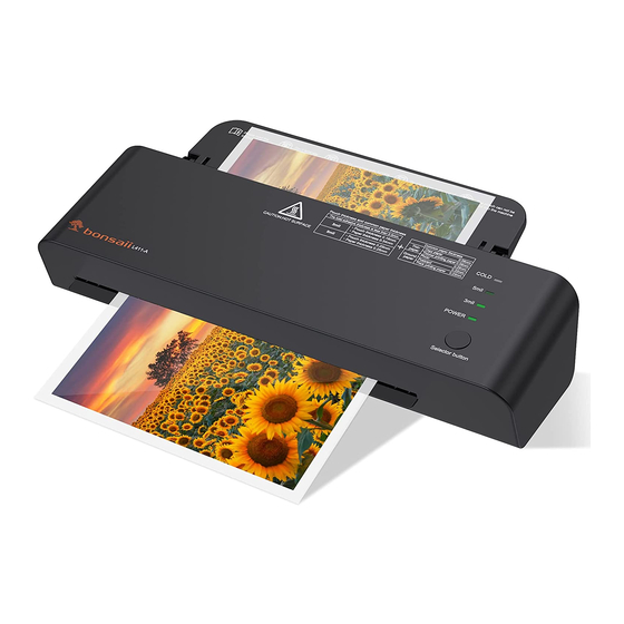 BONSAII L411A INSTRUCTION MANUAL Pdf Download ManualsLib