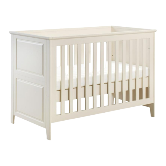 JULIAN BOWEN COTBED CAM020 ASSEMBLY INSTRUCTIONS MANUAL Pdf Download