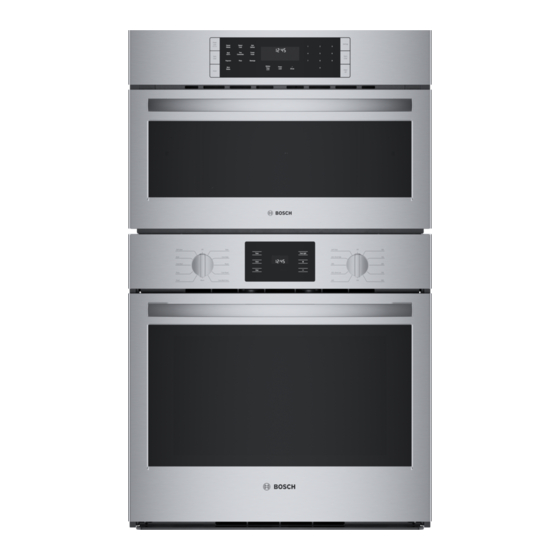 BOSCH HBL5754UC INSTALLATION INSTRUCTIONS MANUAL Pdf Download ManualsLib