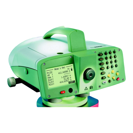 LEICA GEOSYSTEMS DNA03 SERIES MANUAL Pdf Download | ManualsLib