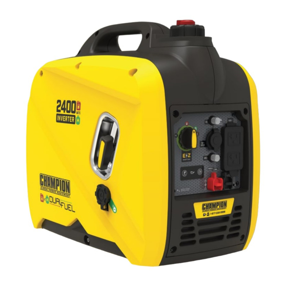 CHAMPION 201047 QUICK START Pdf Download ManualsLib