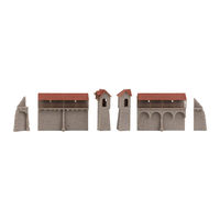 Faller OLD-TOWN WALL SET 232170 Assembly Instructions Manual