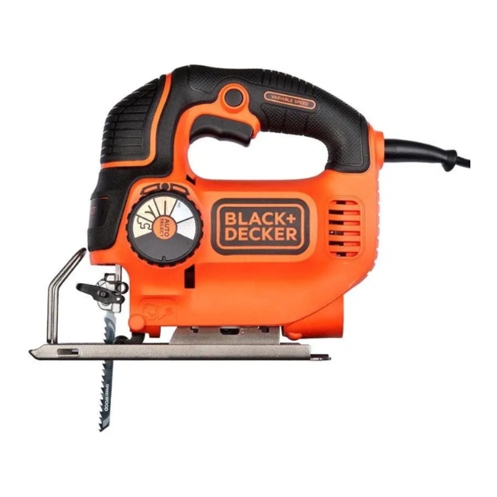 Black & Decker KS801SEK Original Instructions Manual