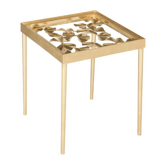Safavieh Furniture Otto FOX2595A Quick Start Manual