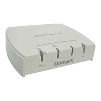 Lexmark MarkNet X2000 Series Quick Reference