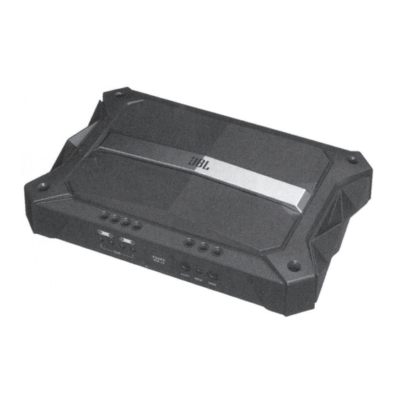 Harman JBL STADIUM 600 Owner's Manual