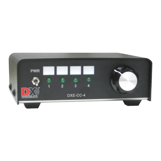 DX Engineering DXE-CC-4 Manual