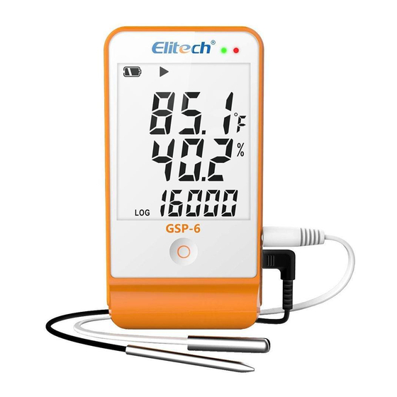 Elitech RC-61 Series Instruction Manual