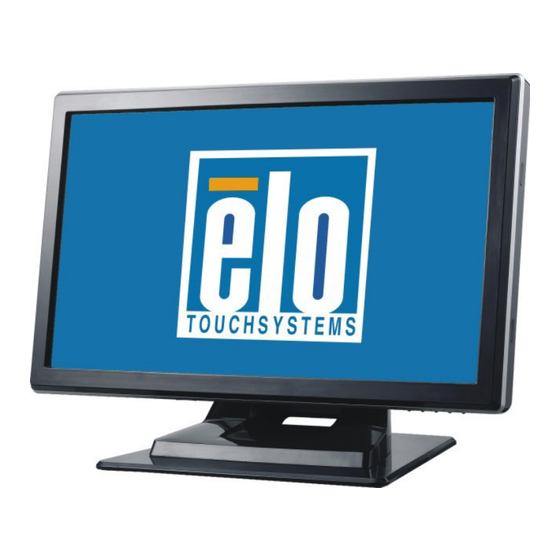 Elo TouchSystems 1919L User Manual