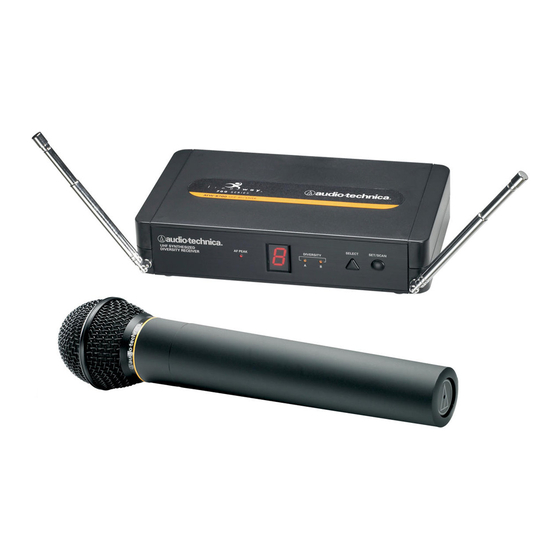 Audio Technica 700 Series Installation And Operation Manual