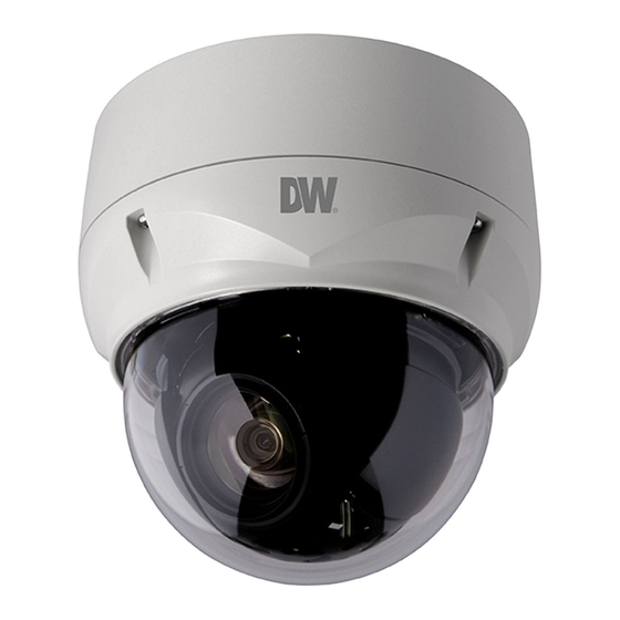 DW DWC-PTZ20X User Manual