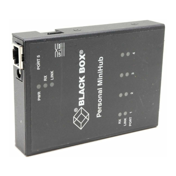 Black Box LE2650A Manual