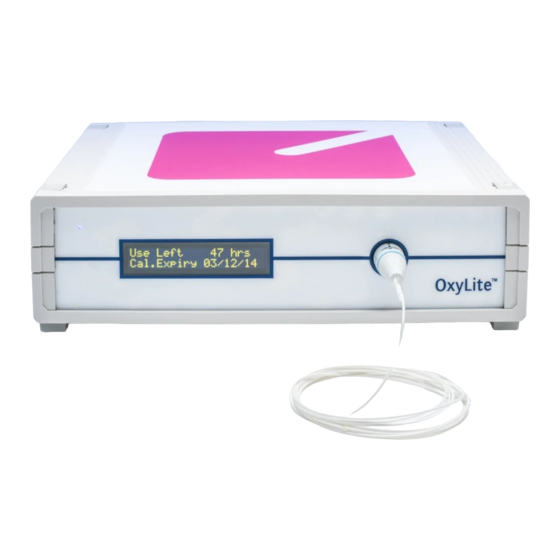 Oxford Optronix OxyLite User Manual