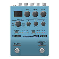 Boss Modulation MD-200 Owner's Manual